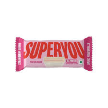 Superyou Strawberry Creme Protein Wafer 40G